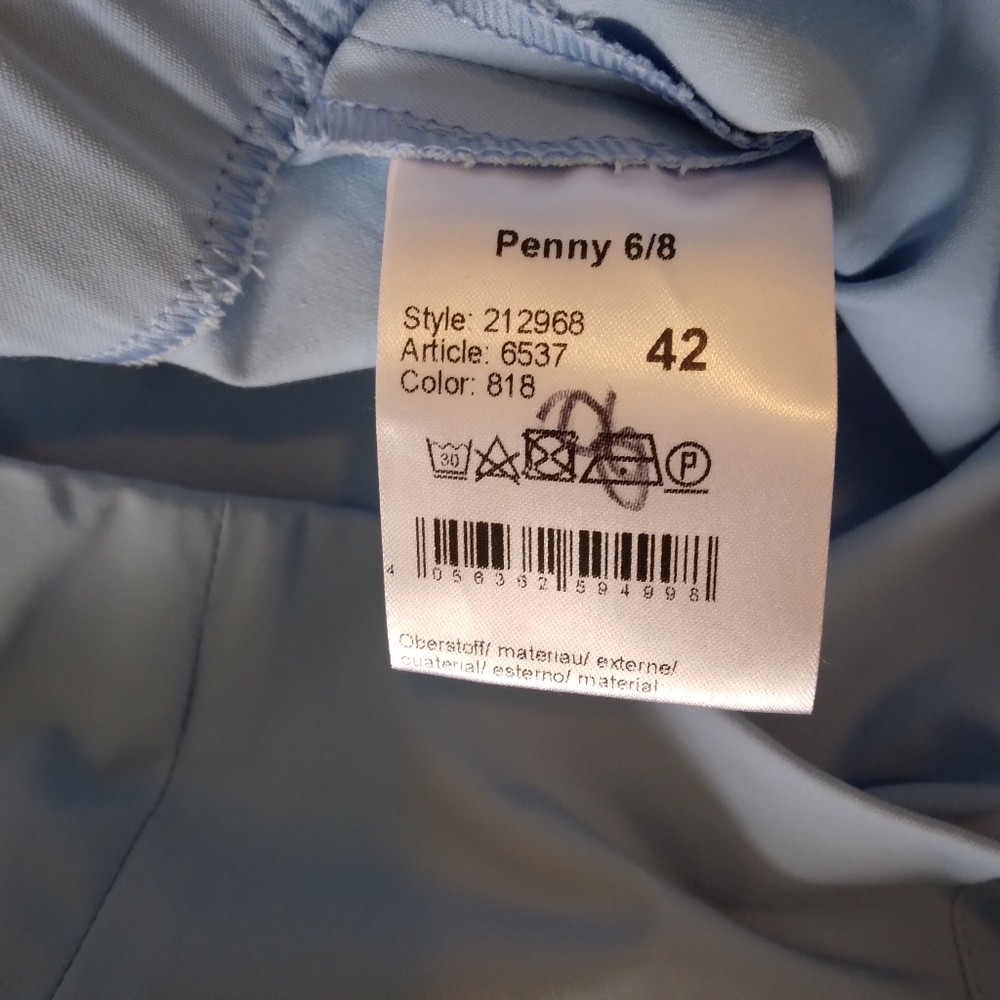 RAFFAELLO ROSSI Light Blue Trousers - Picture 2 of 12